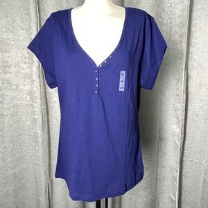 Women’s  XXL/TTG/XXG Old Navy Blue Top